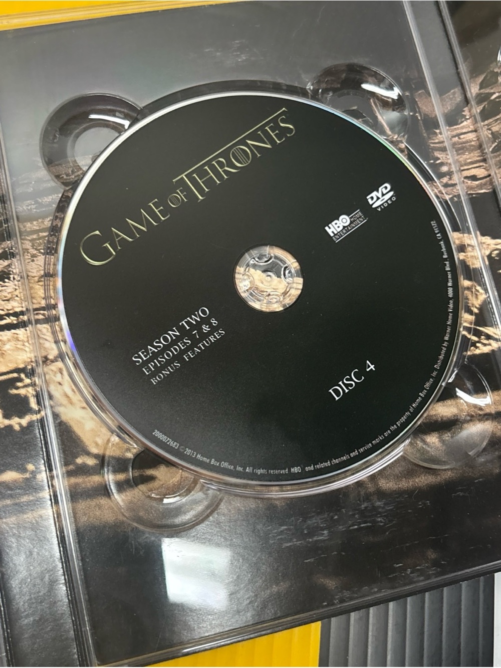 Game of Thrones Complete Second Season DVD Box Set HBO 5-Disc - Picture 13 of 15